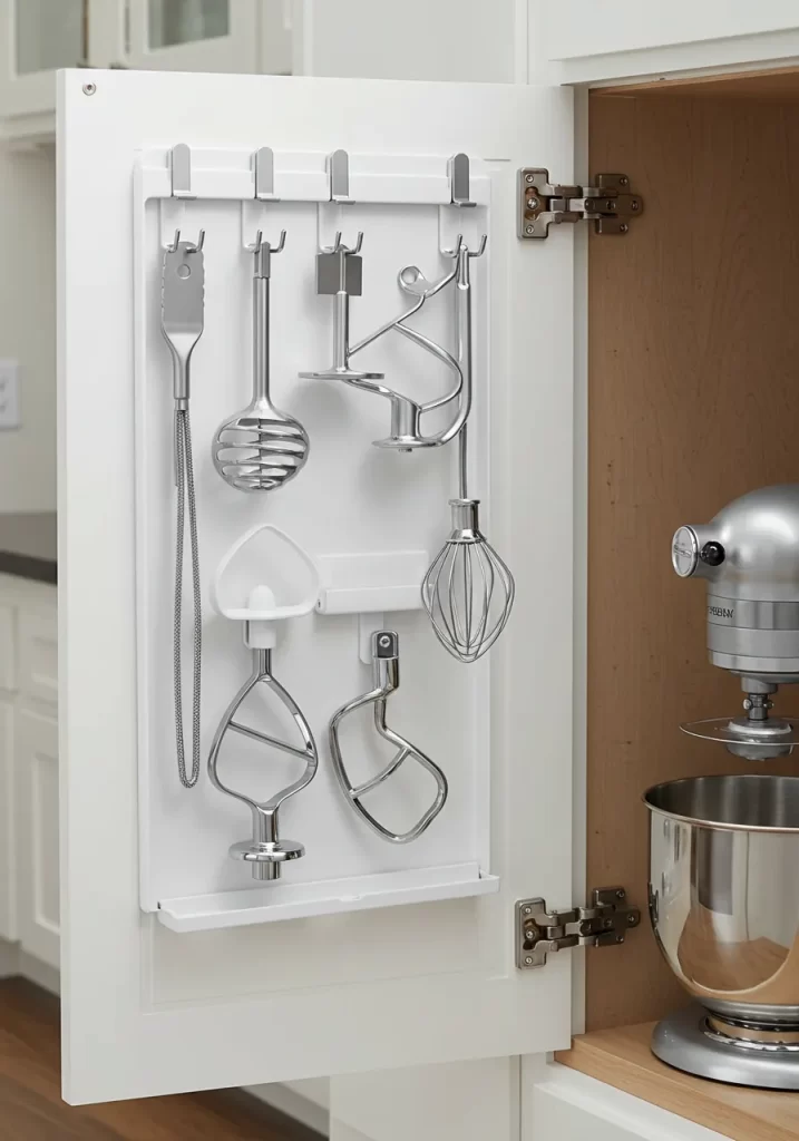 The Mixer Attachment Door Rack