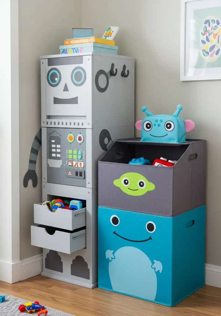 The Modular Monster & Robot Organizers The Modular Monster & Robot Organizers