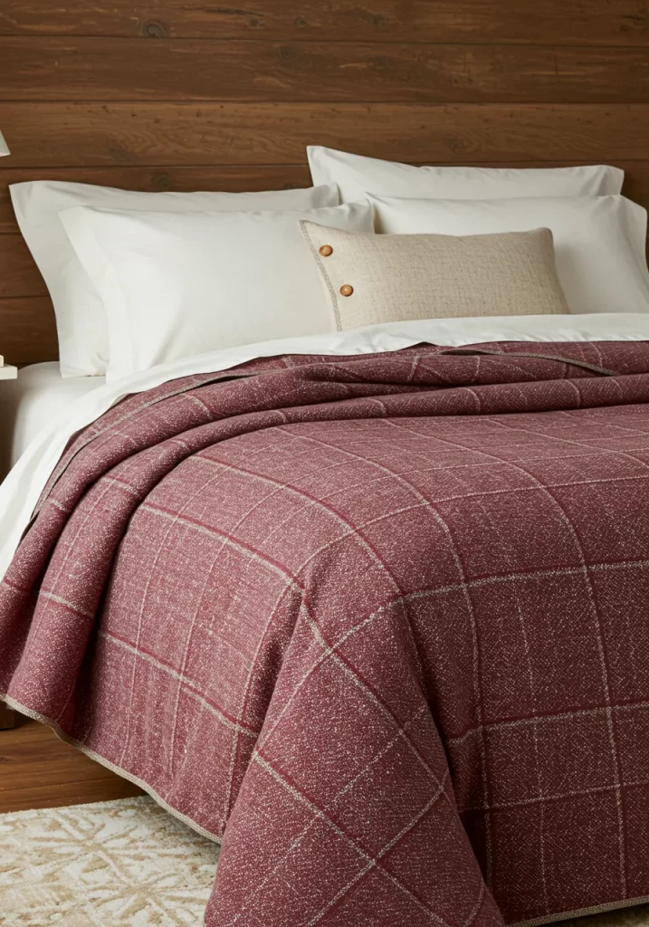 The Cranberry Plaid Comfort