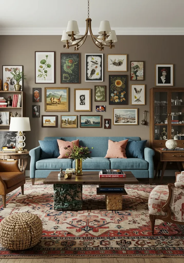 The Eclectic Gallery Room