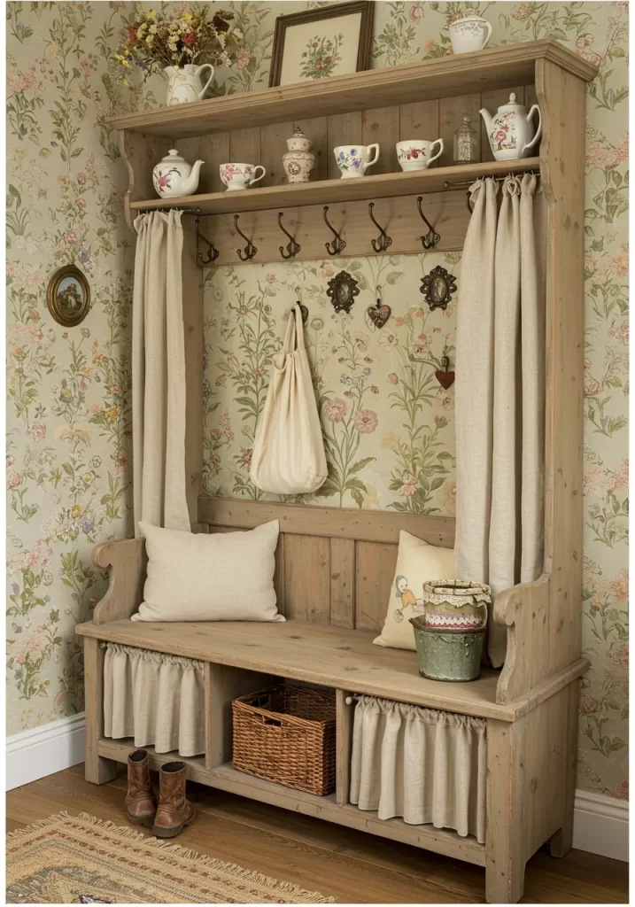 The Shabby Chic Floral Entry