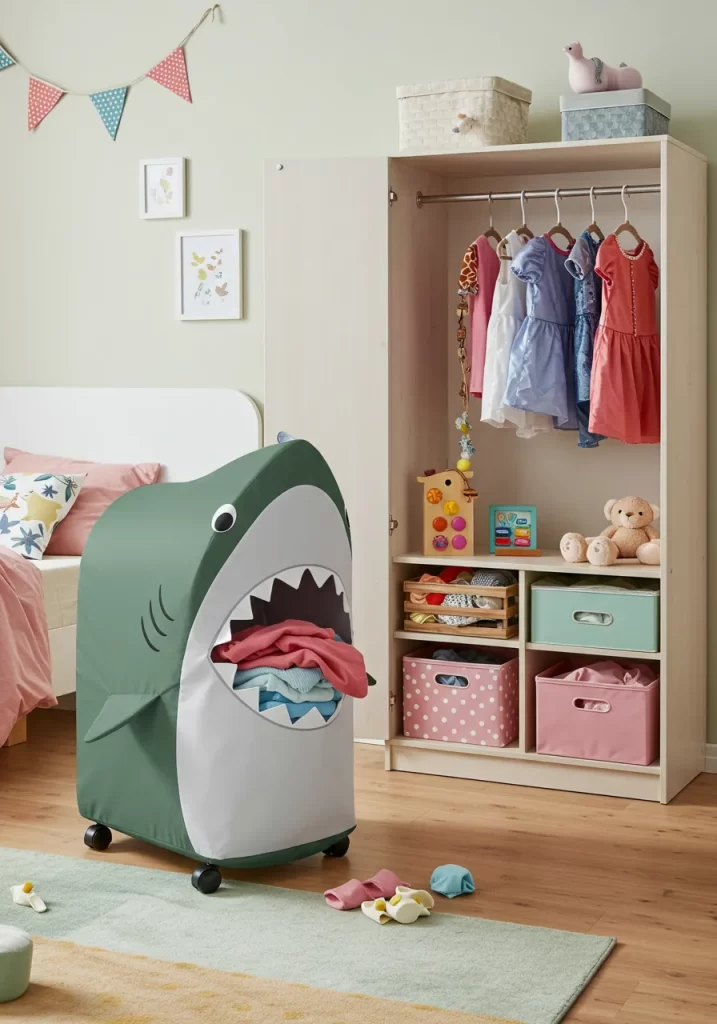 The Rolling Shark Laundry Pal The Rolling Shark Laundry Pal