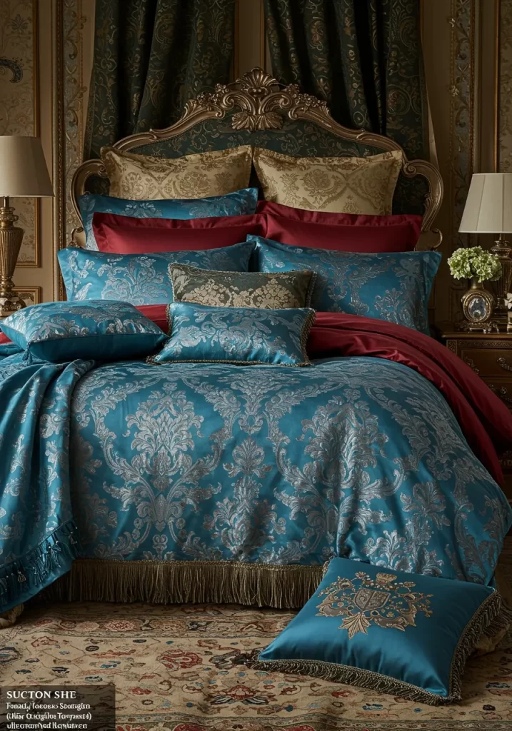 The Opulent Damask Majesty