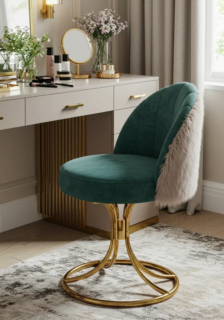 The Glamorous Vanity Chair