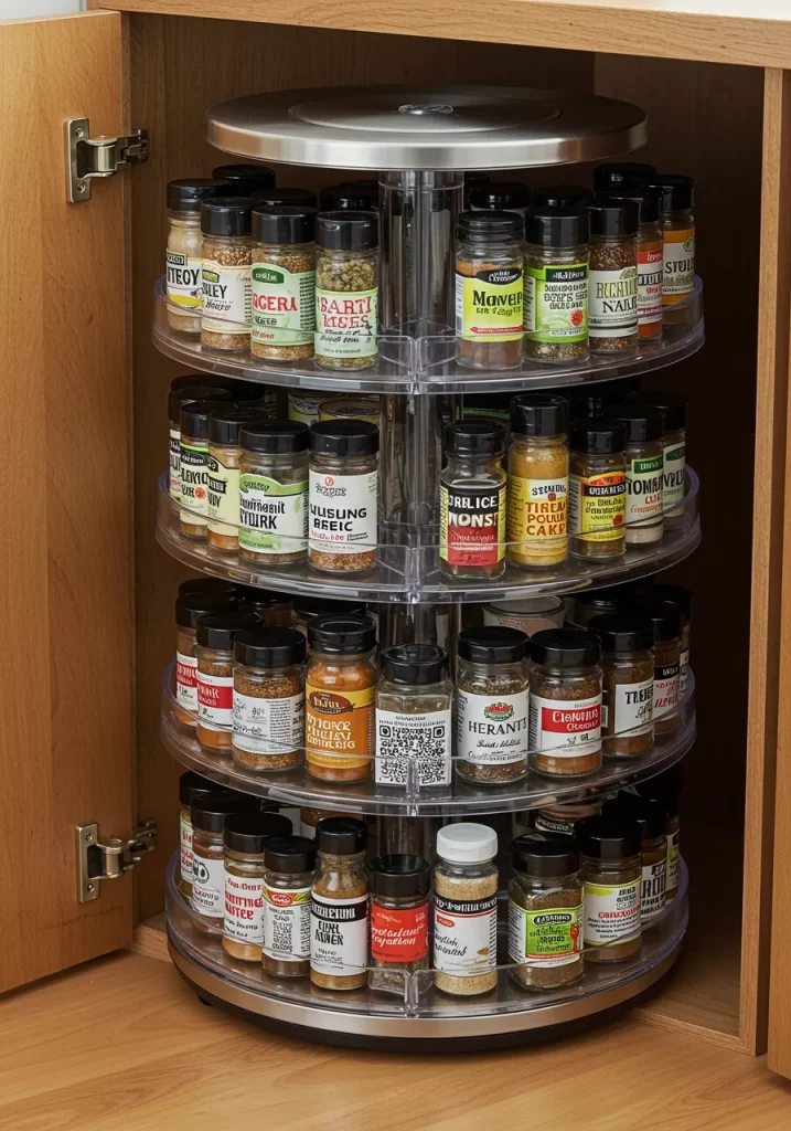 The Revolving Spice Rack