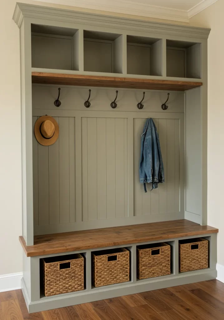 The Farmhouse Welcome Bench