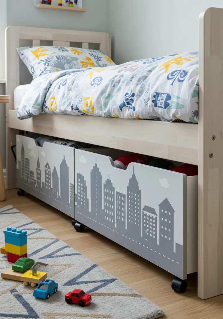 Cityscape Under-Bed Drawers Cityscape Under-Bed Drawers