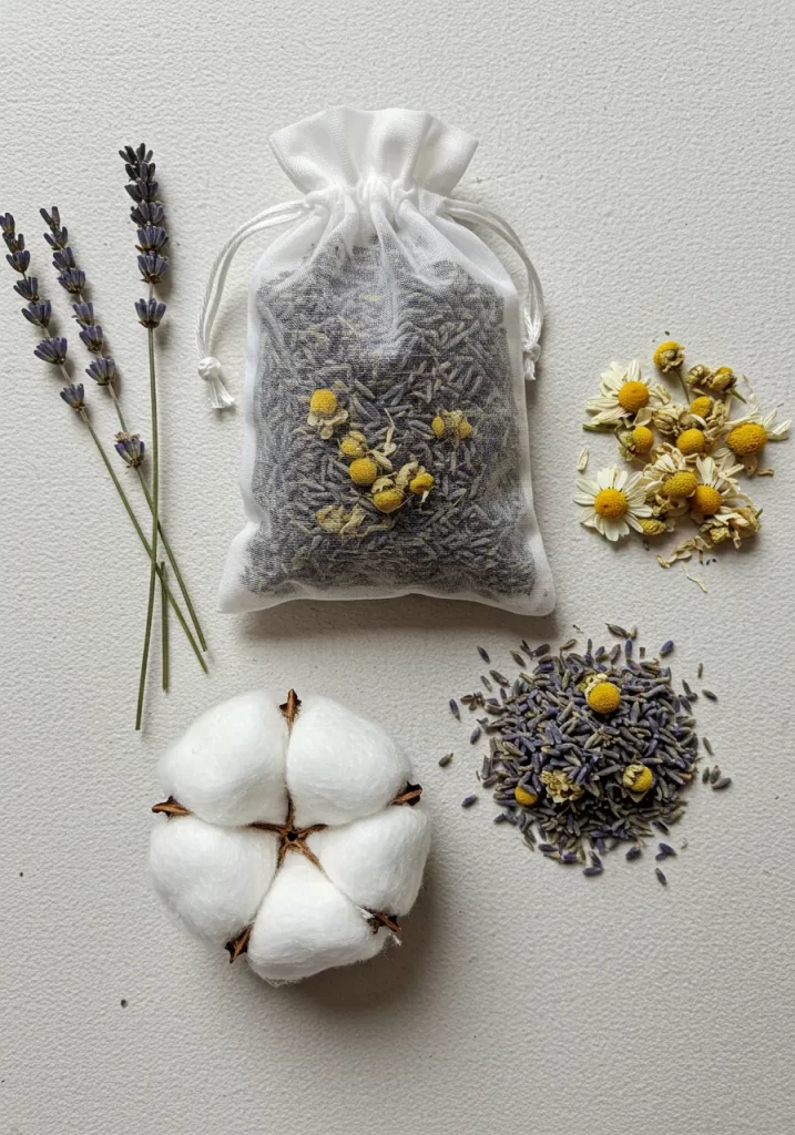 Soothing Lavender & Chamomile Sachets