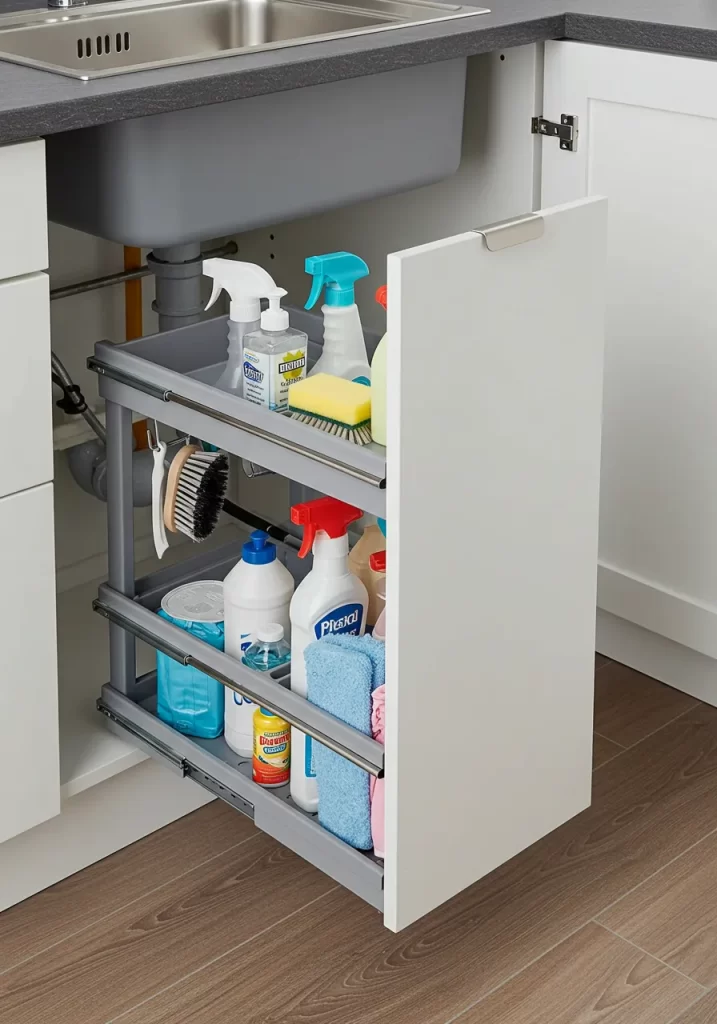 The Under-Sink Pull-Out Caddy