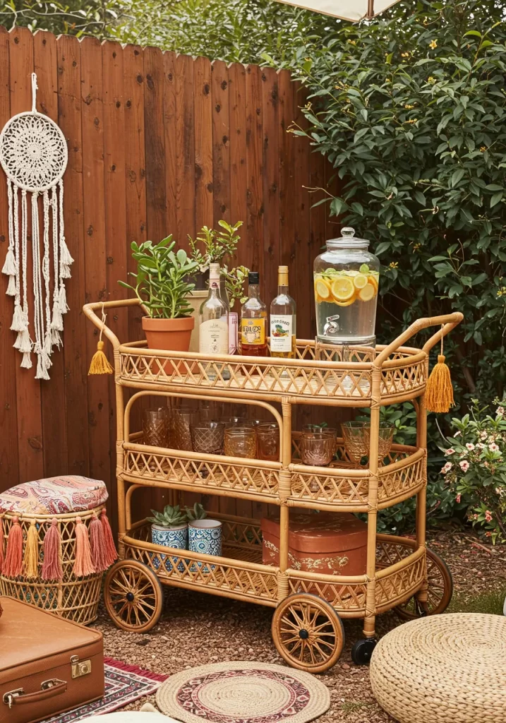 The Bohemian Beverage Cart