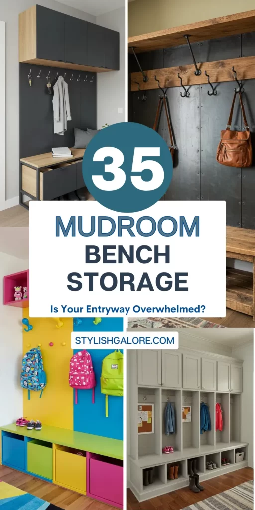 Mudroom Bench Storage