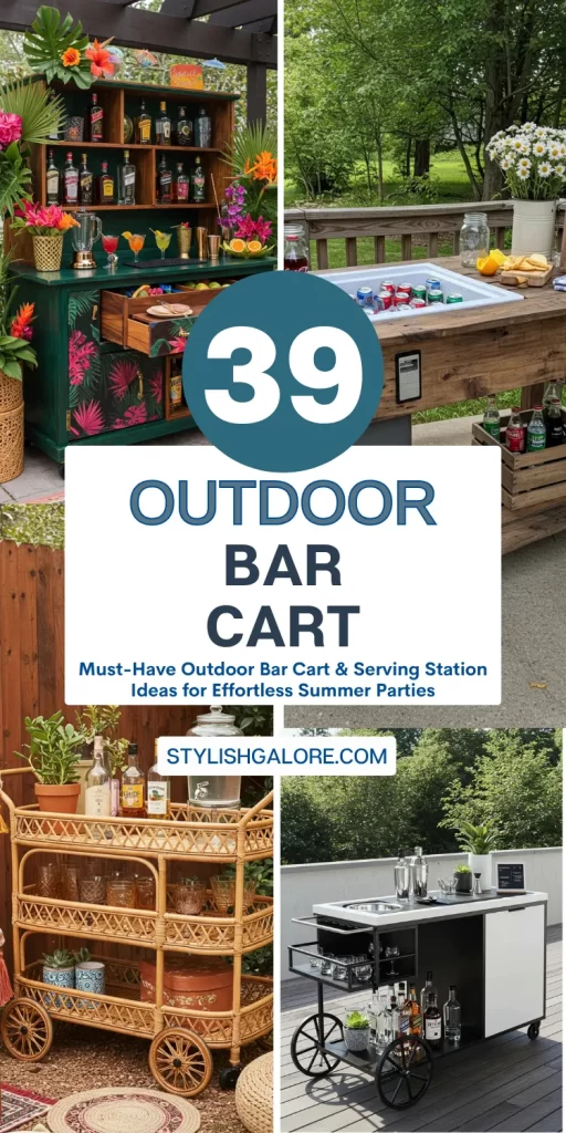 Outdoor Bar Cart