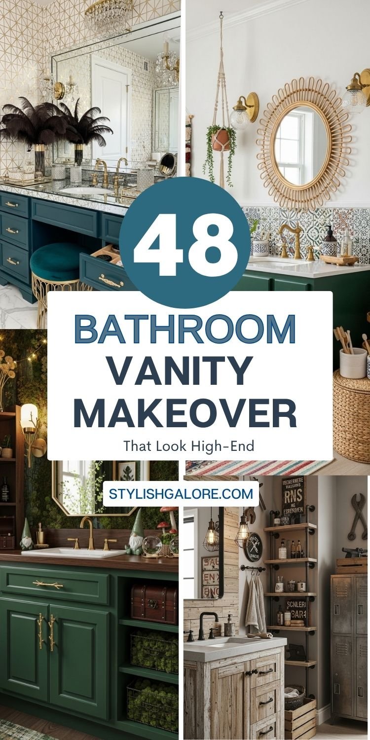 High End Condo Makeover Costs In Nyc Reference: 48 Budget Friendly Bathroom Vanity Makeovers That Look High End