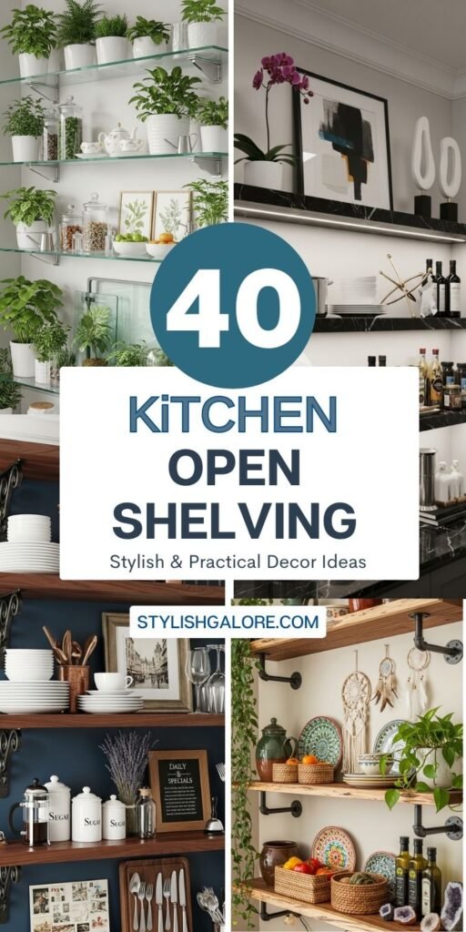 Open Shelving Kitchen