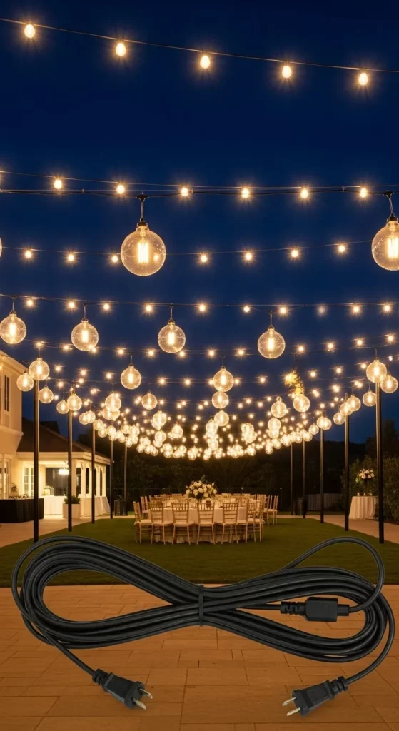 The Canopy of Bistro Lights