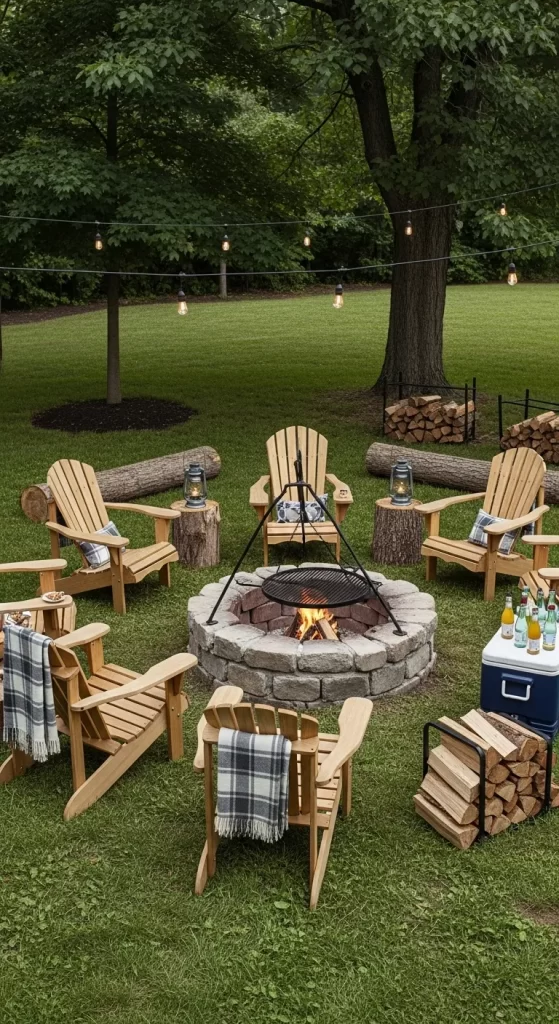 The Classic Backyard Bonfire