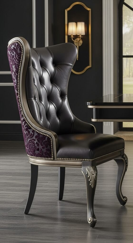 The Regal Tufted Dining Chair