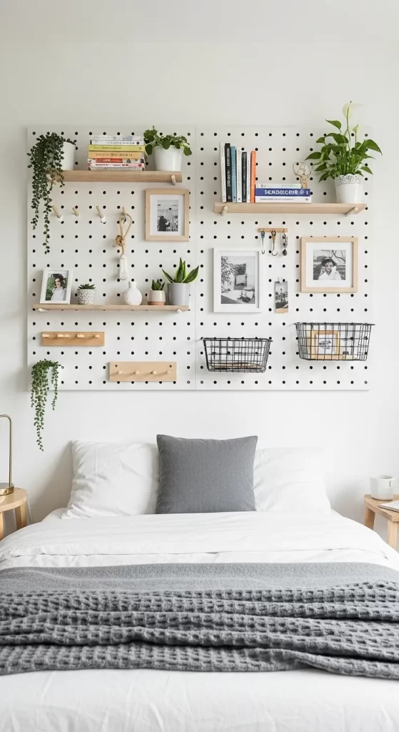 The Customizable Pegboard Organizer
