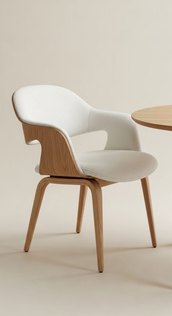 The Sculpted Comfort Swivel Chair