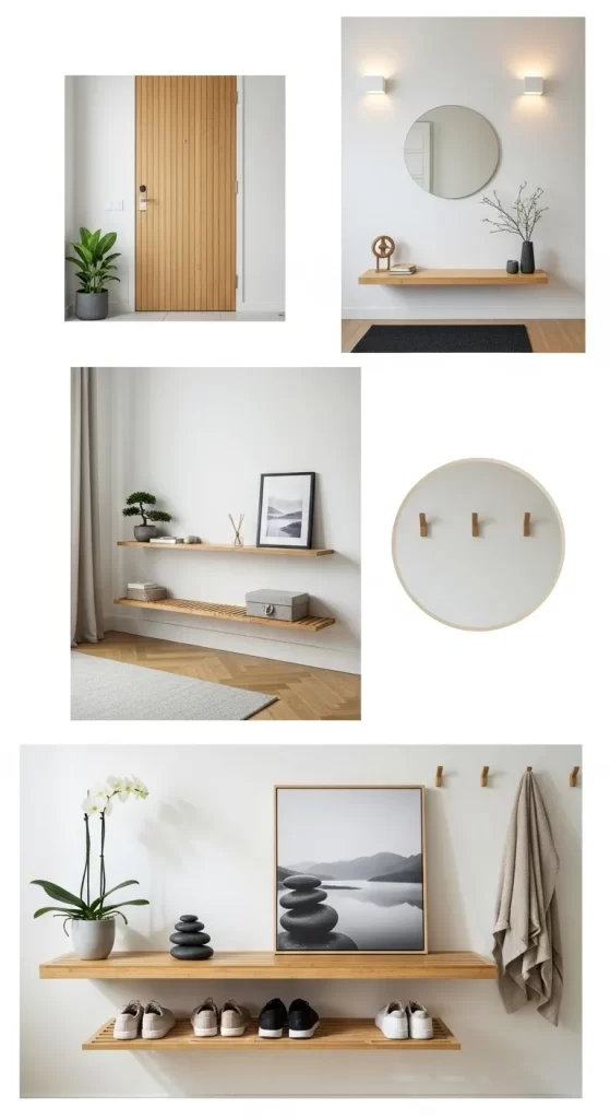 The Minimalist Serene Entry