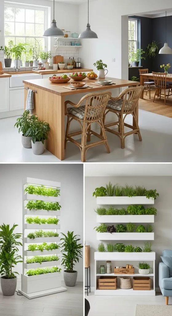 Vibrant Indoor Herb Gardens