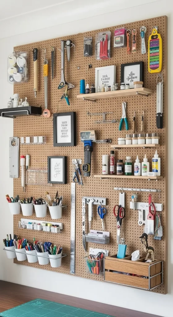 The Ultimate Pegboard Power Wall