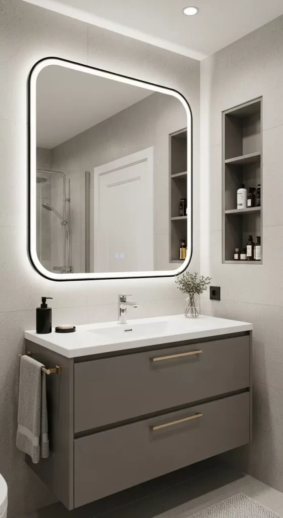 The Luminous Vanity Mirror