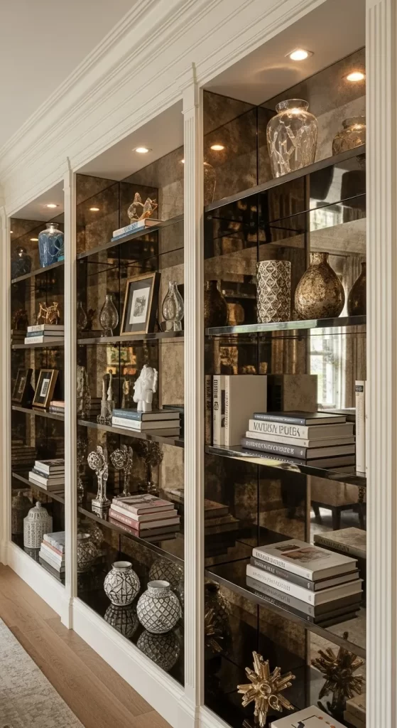 The Mirrored Display Alcove