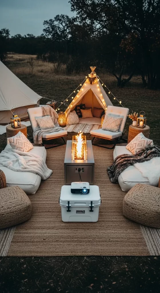 The Glamping Cinema Camp