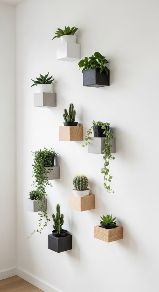 The Geometric Wall Garden