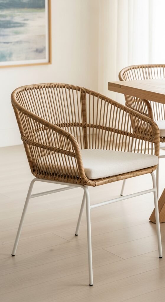 The Coastal Rattan Armchair