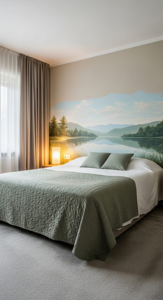 The Lakeside Landscape Mural