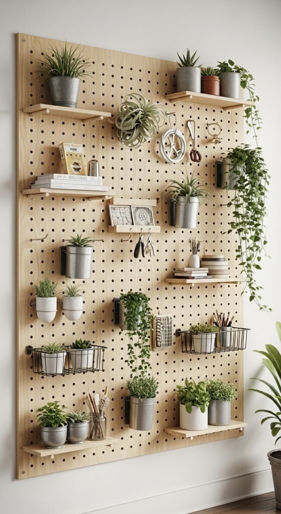 The Customizable Pegboard Oasis