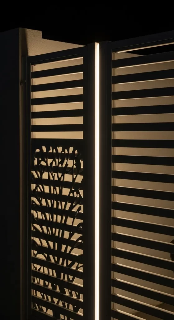 The Illuminated Entryway Gate