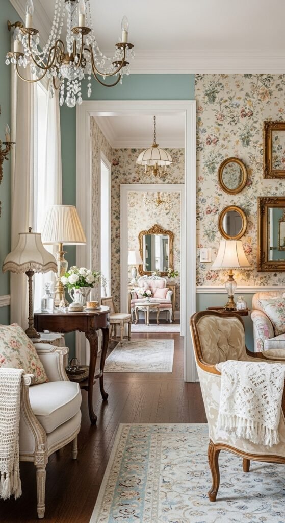 The Elegant Floral Passage