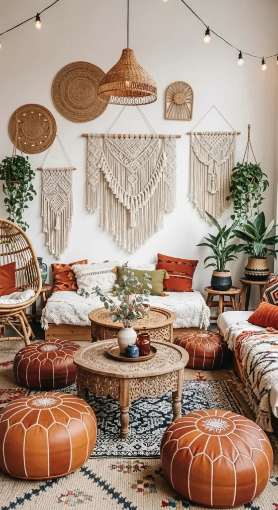 Eclectic Bohemian Lounge