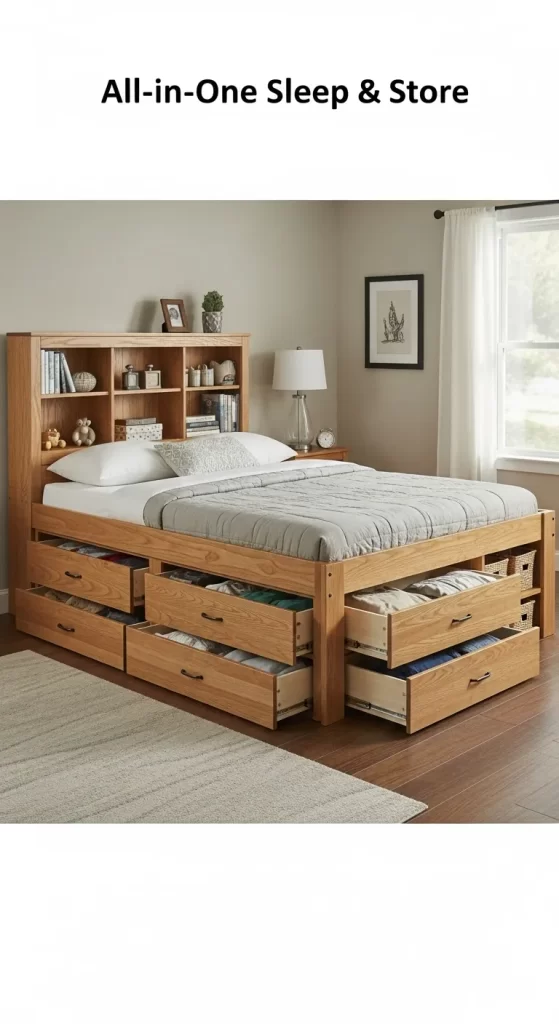 The Ultimate Storage Bed