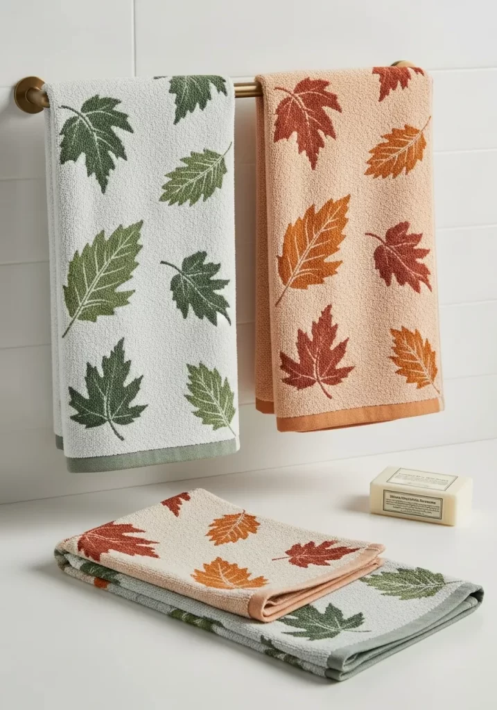Autumn Leaf Towel Set