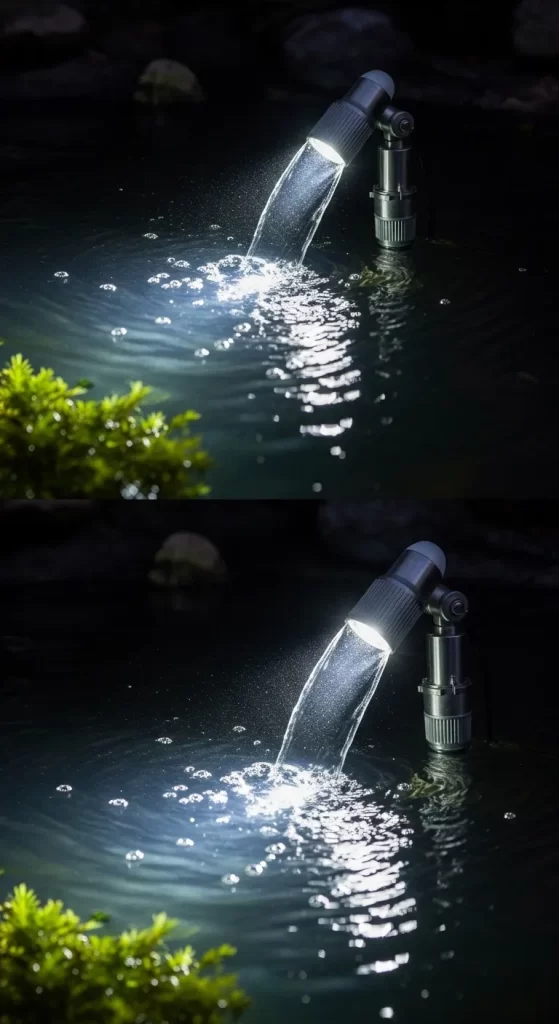 The Illuminated Water Spout