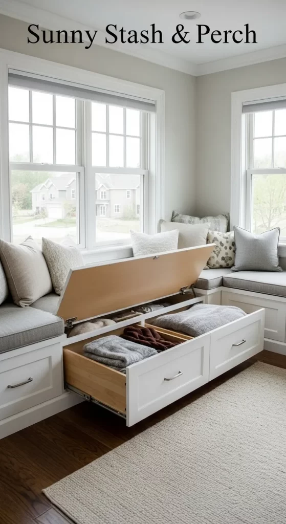 The Window Seat Storage Nook