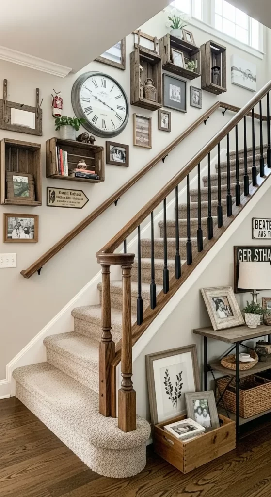 The Farmhouse Staircase Gallery