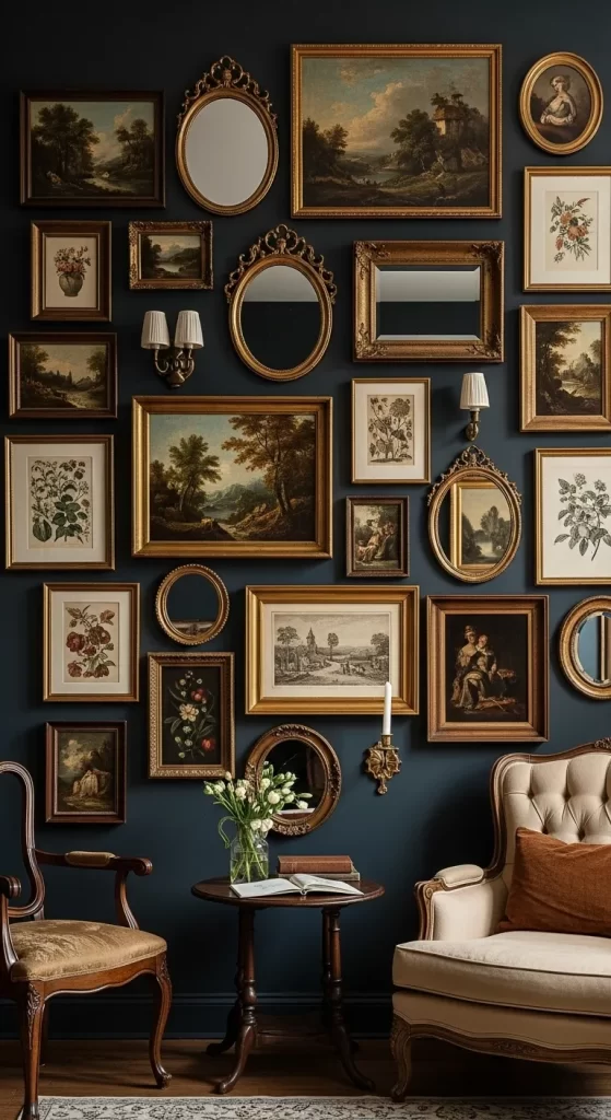 The Curated Salon Wall