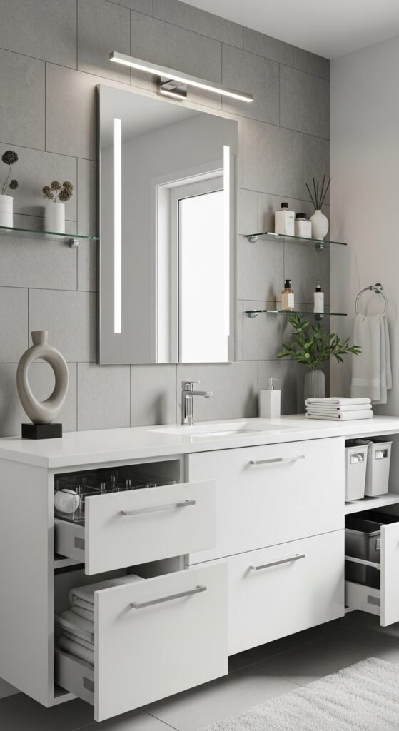 The Sleek Minimalist Vanity Hub
