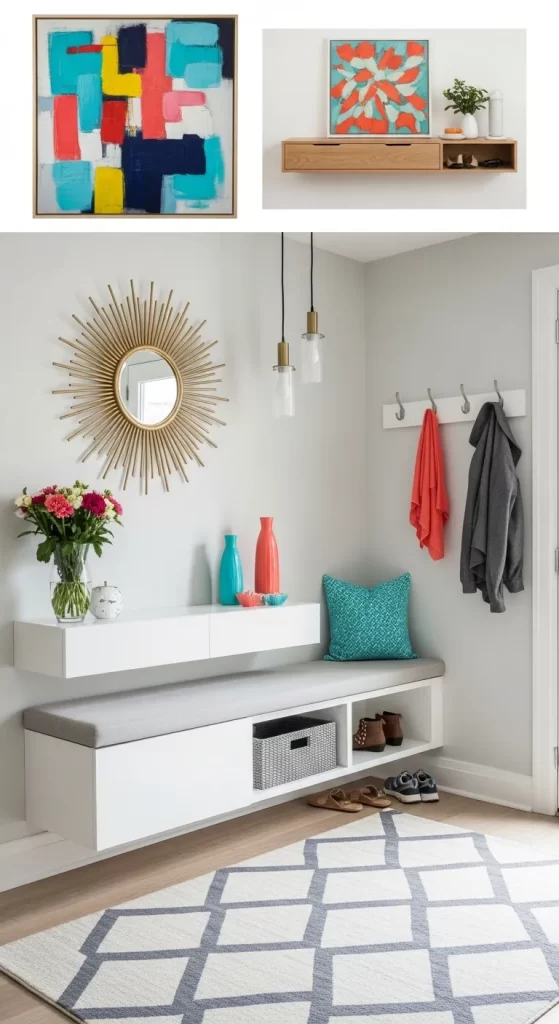 The Bright & Modern Entry