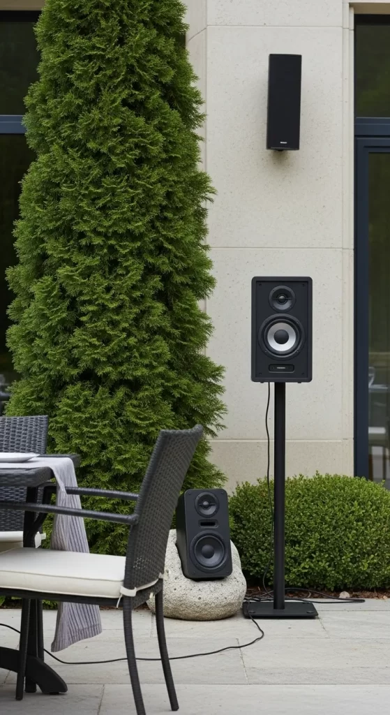 Al Fresco Audio Setup