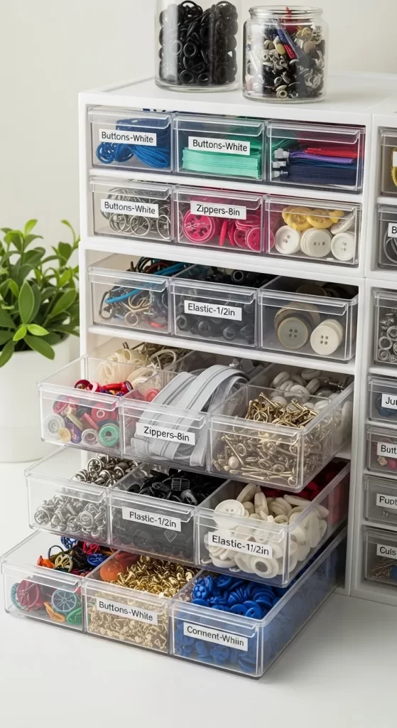 The Small Parts Storage Tower