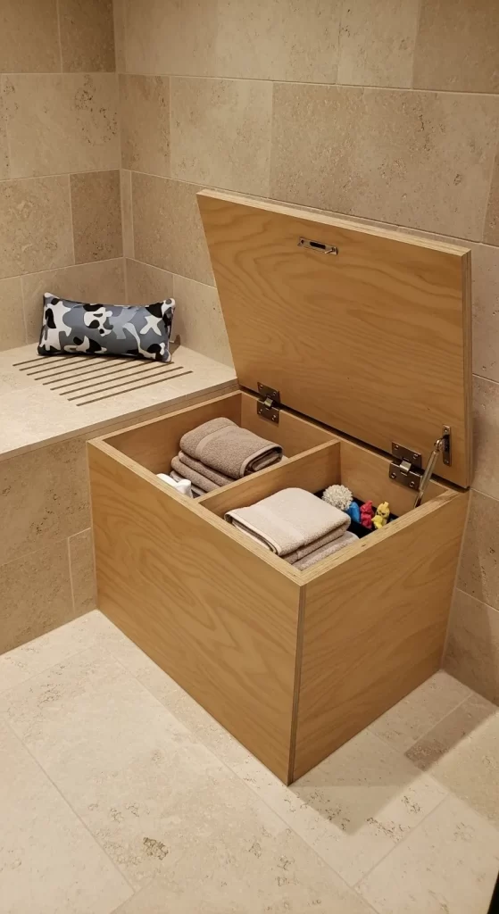 The Shower Chest Stowaway