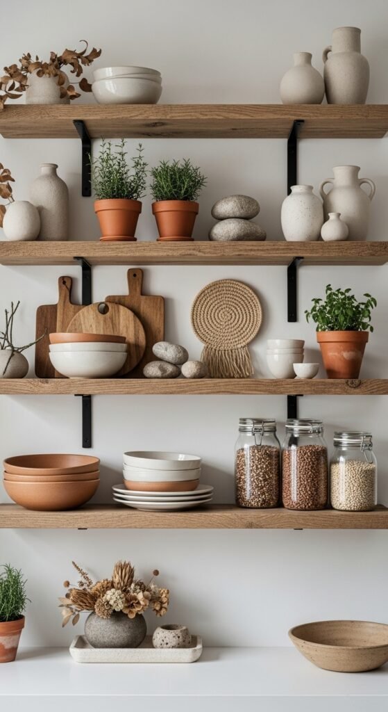 The Earthy Zen Kitchenscape