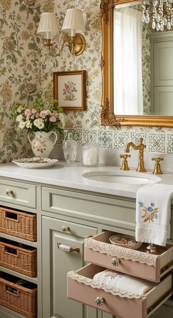 The Vintage Charm Vanity Ensemble