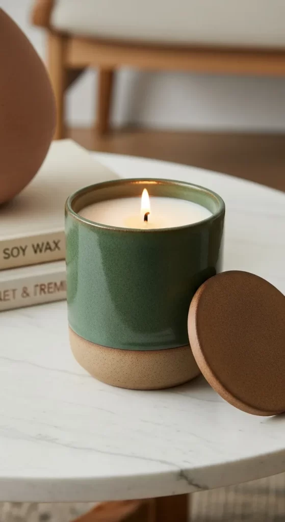 The Earth-Toned Scented Glow